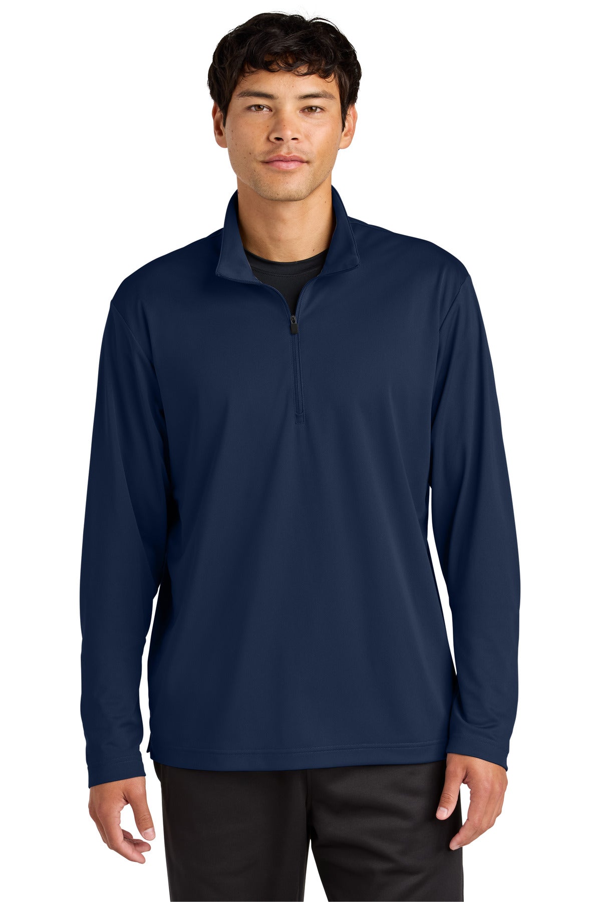 Sport-Tek Micropique Sport-Wick 1/4-Zip ST672 True Navy