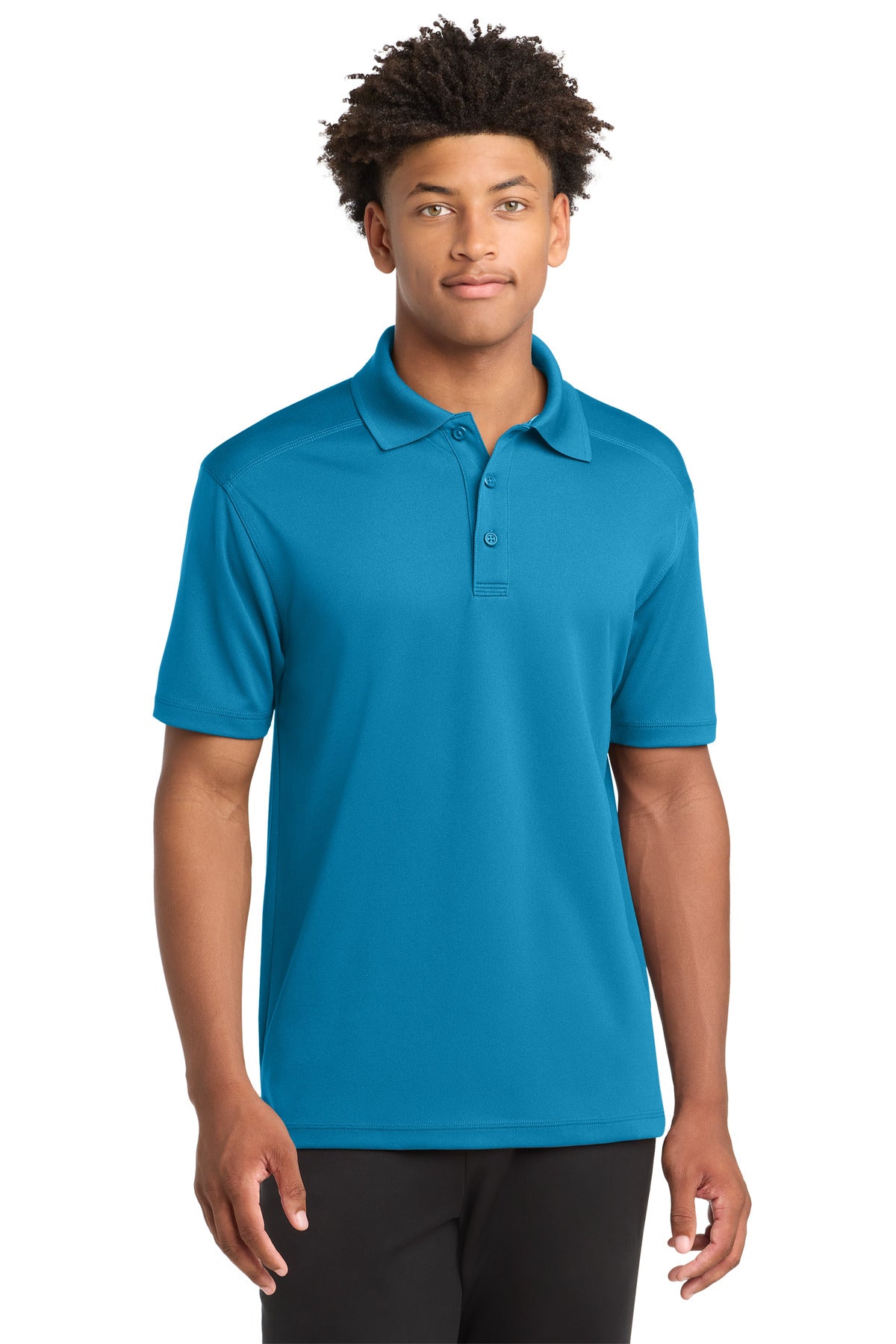 Sport-Tek PosiCharge Micro-Mesh Polo ST680 Blue Wake