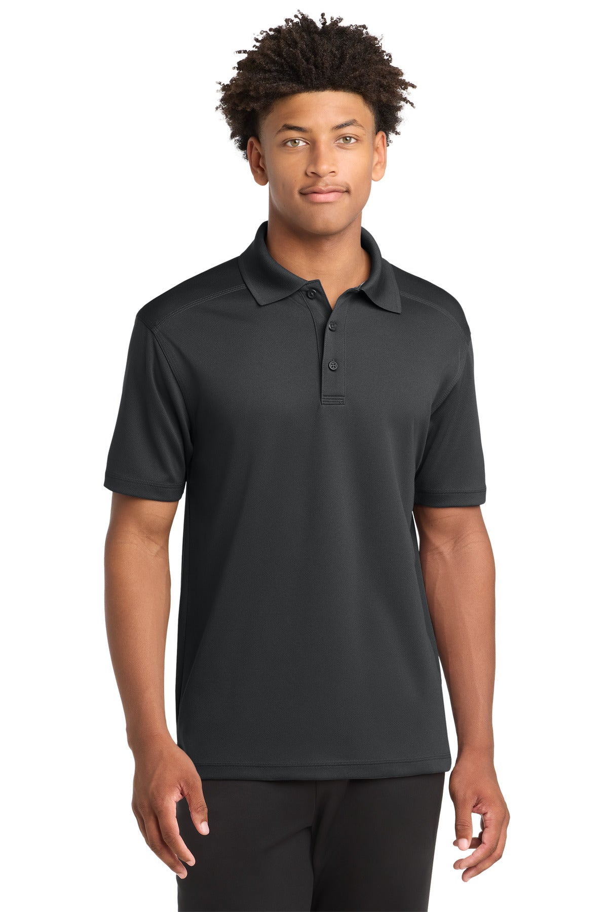 Sport-Tek PosiCharge Micro-Mesh Polo ST680 Iron Grey