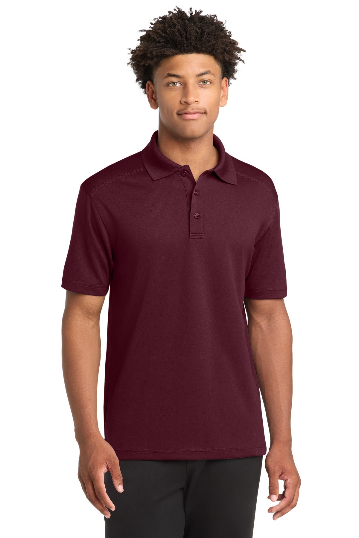 Sport-Tek PosiCharge Micro-Mesh Polo ST680 Maroon