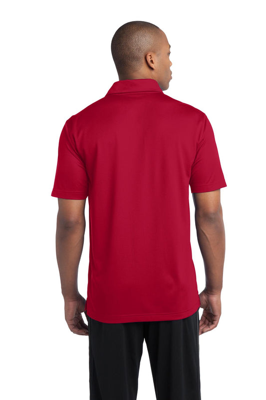 Sport-Tek PosiCharge Active Textured Polo. ST690 True Red