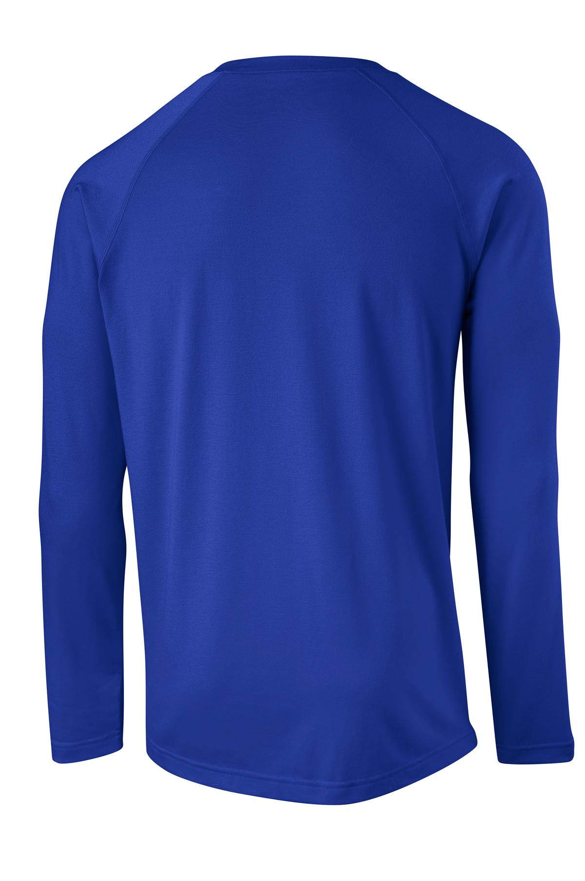 Sport-Tek Long Sleeve Ultimate Performance Crew. ST700LS True Royal
