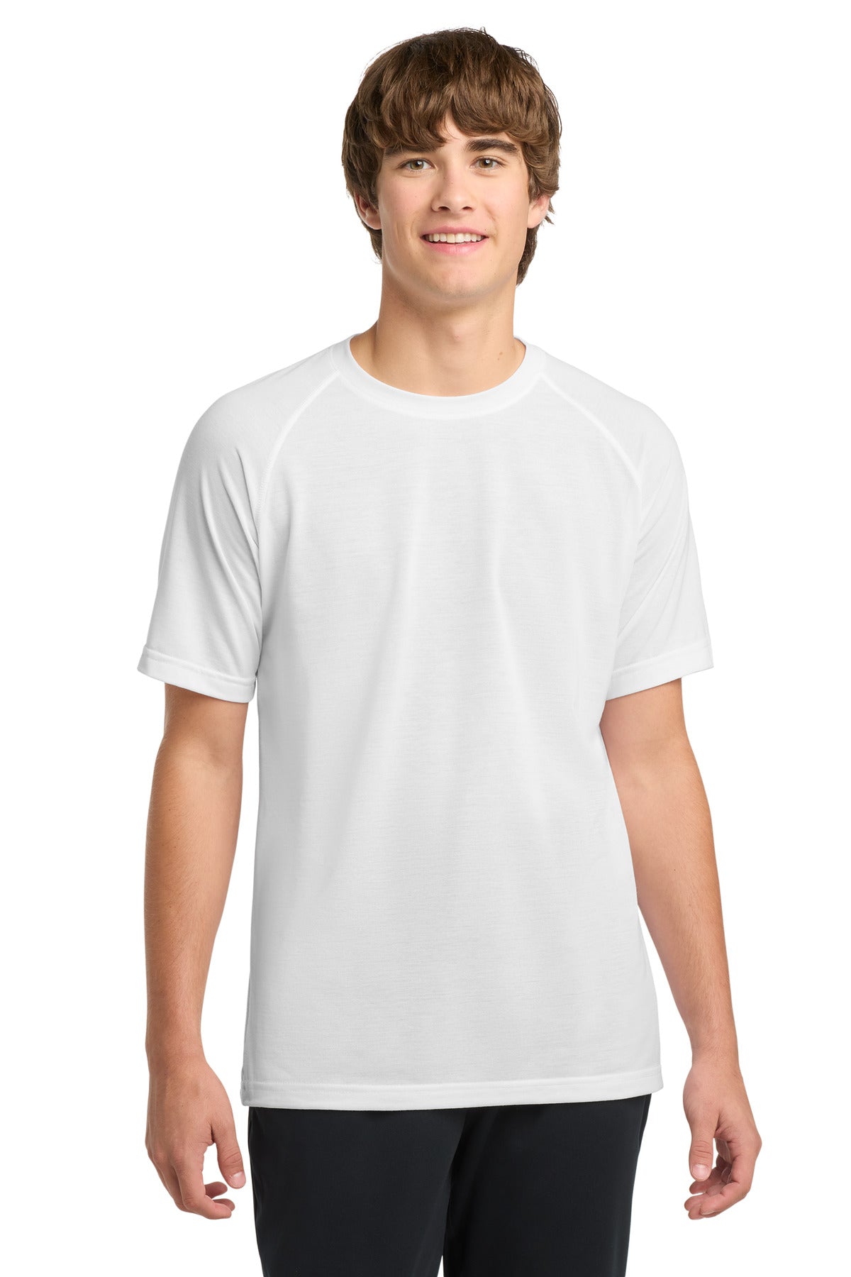 Sport-Tek Ultimate Performance Crew ST700 White