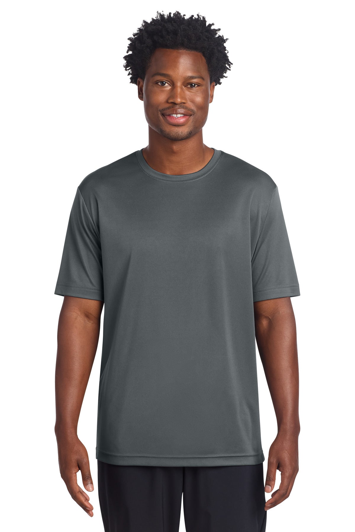 Sport-Tek PosiCharge Re-Compete Tee ST720 Iron Grey