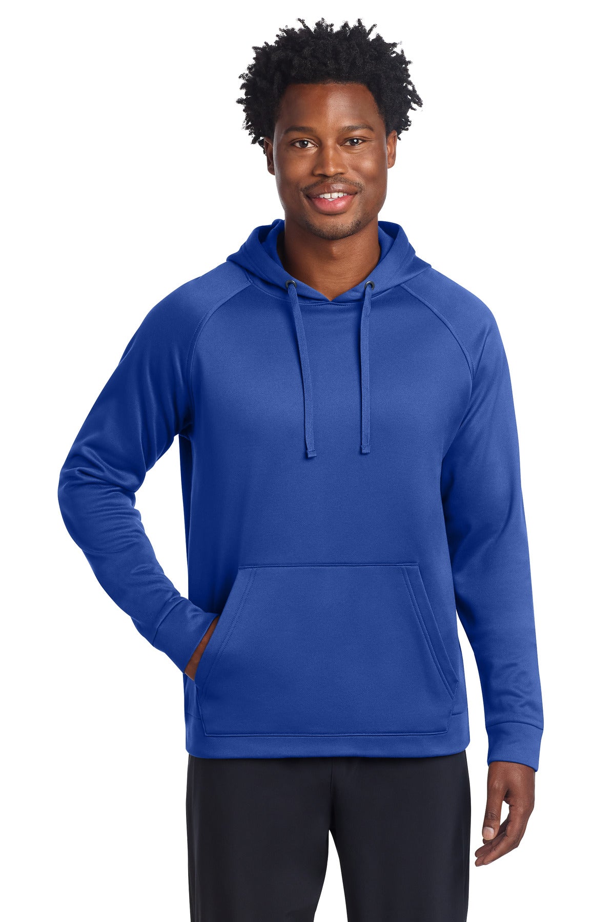 Sport-Tek Re-Compete Fleece Pullover Hoodie ST730 True Royal