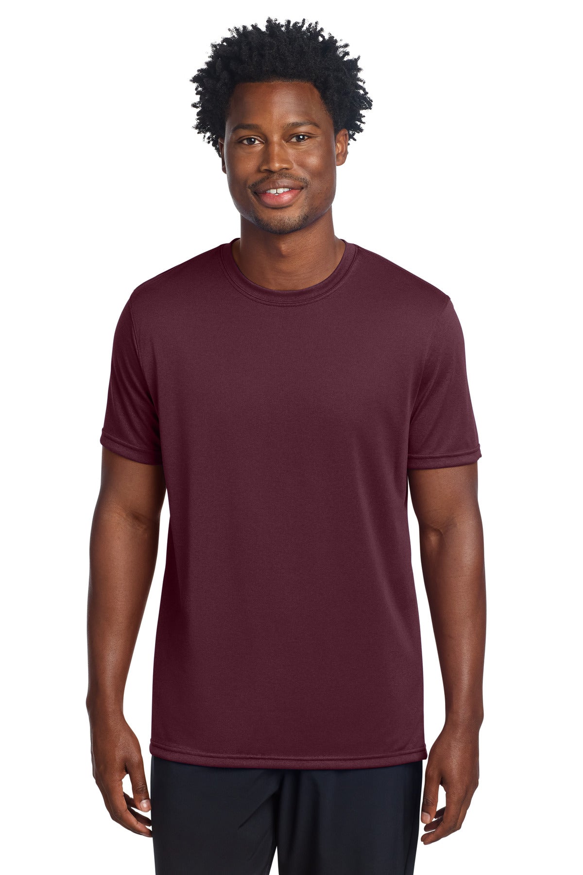 Sport-Tek Echo Tee ST760 Maroon