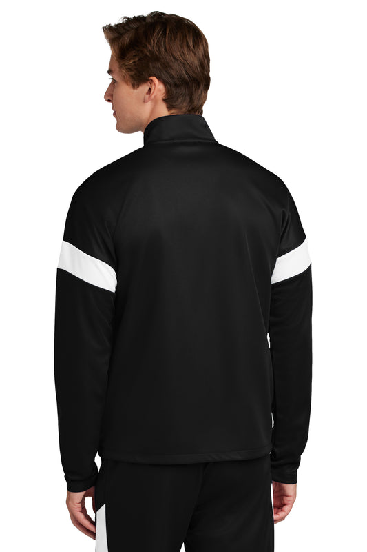 Sport-Tek Travel Full-Zip Jacket ST800 Black/ White