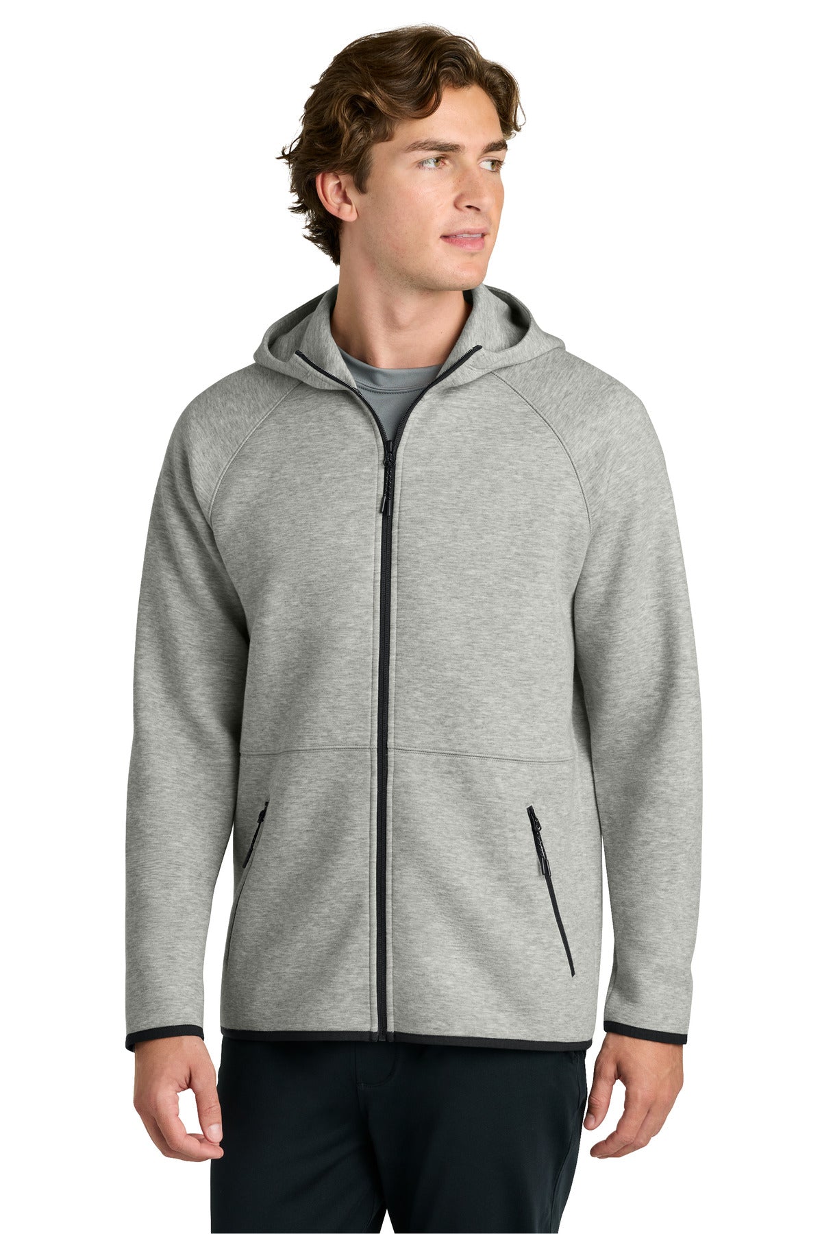 Sport-TekPhenom Full-Zip Hoodie ST840 Athletic Heather
