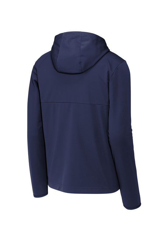 Sport-Tek Hooded Soft Shell Jacket ST980 True Navy