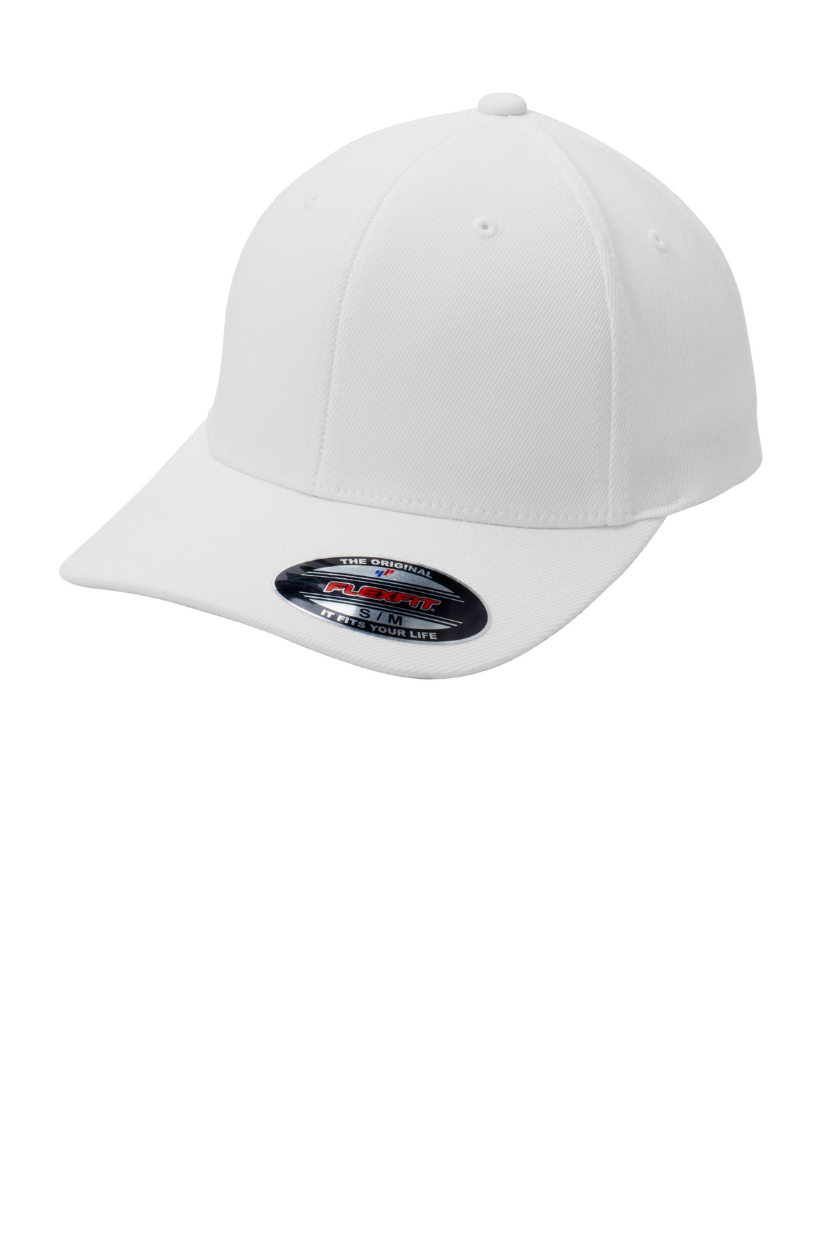 Sport-Tek Flexfit Performance Solid Cap STC17 White