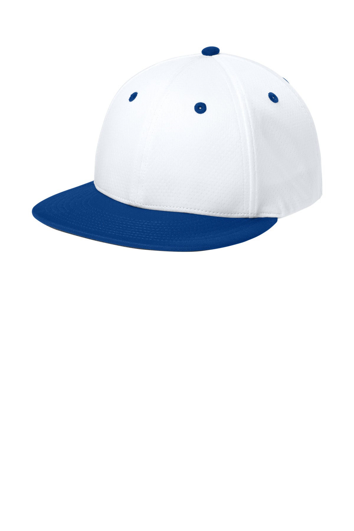 Sport-Tek Impact Mesh Stretch-Tek Cap STC70 White/ True Royal/ White