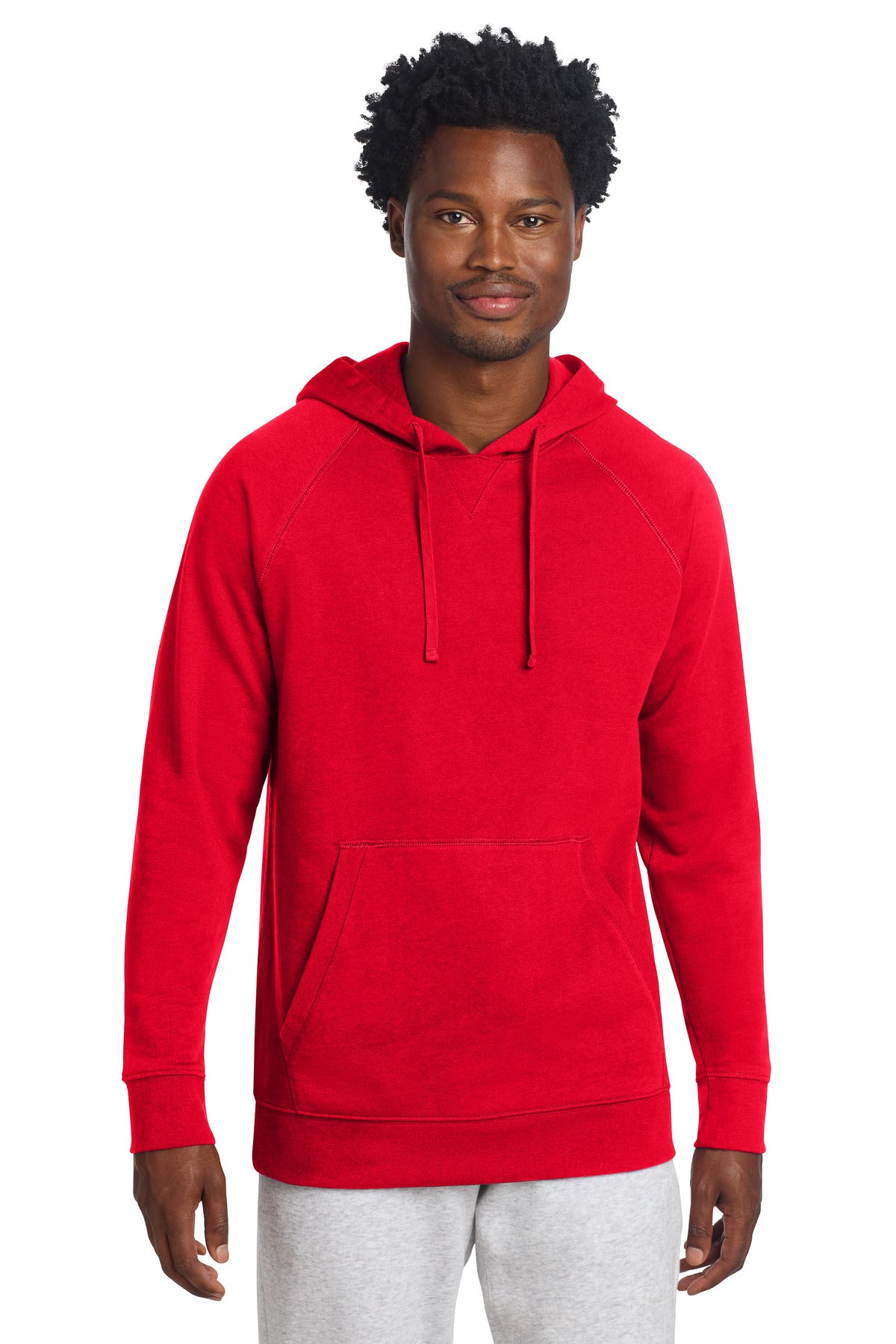 Sport-Tek Drive Fleece Pullover Hoodie STF200 True Red