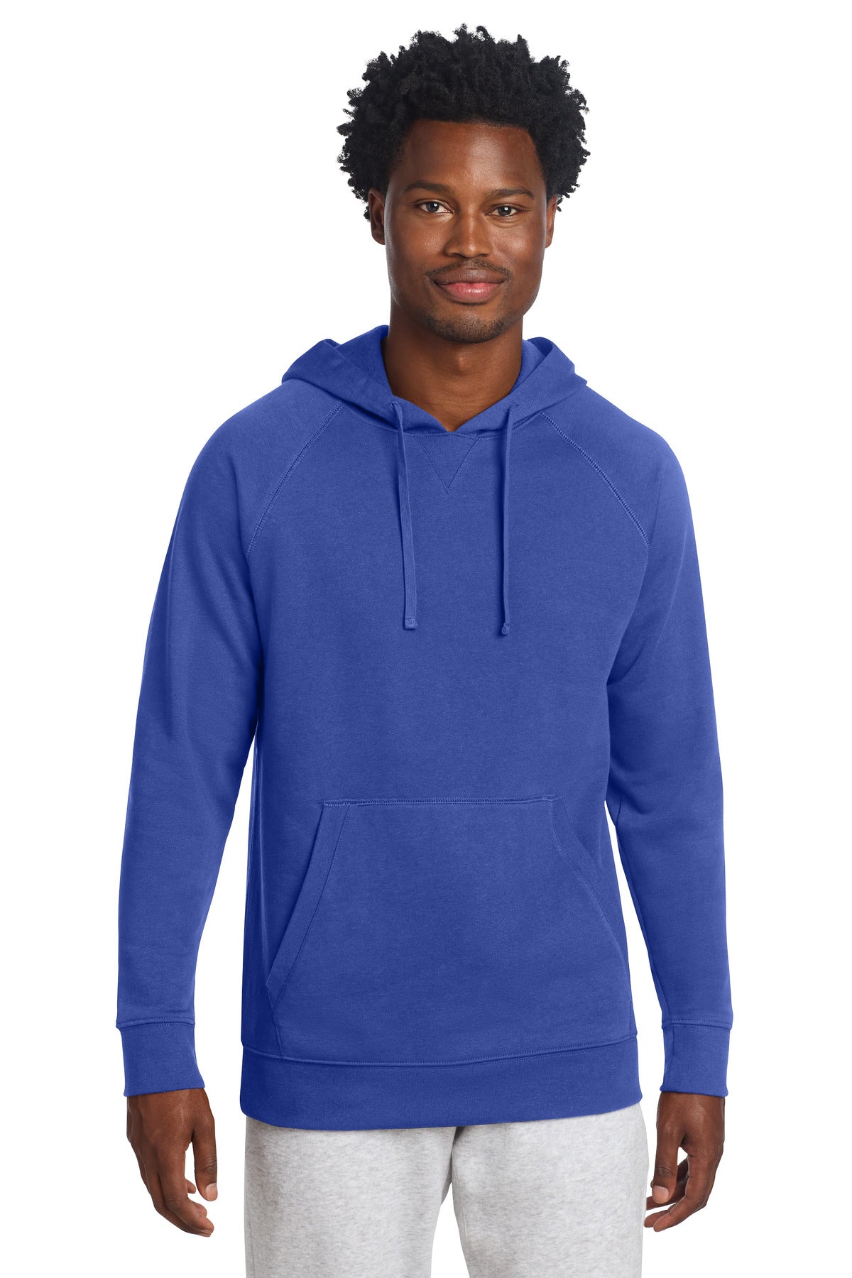 Sport-Tek Drive Fleece Pullover Hoodie STF200 True Royal