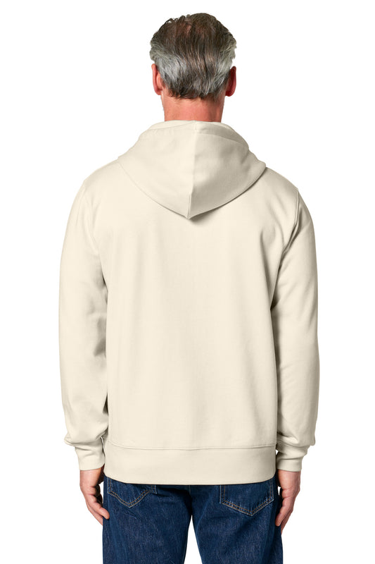 Stanley/Stella Unisex Cultivator 2.0 Full-Zip Hooded Sweatshirt SXU005 Natural Raw