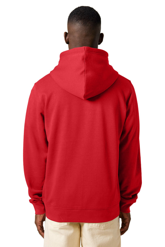 Stanley/Stella Unisex Mixer Full-Zip Hooded Sweatshirt SXU011 Red