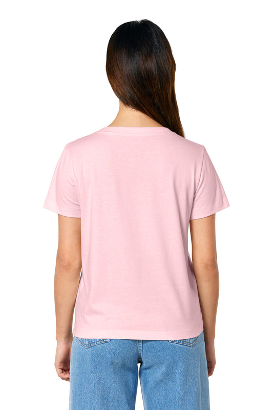 Stanley/Stella Women's Stella Isla V-Neck Tee SXW032 Cotton Pink