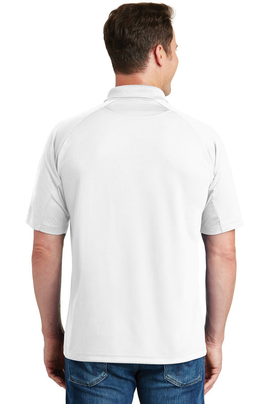 Sport-Tek Dri-Mesh Pro Polo. T474 White