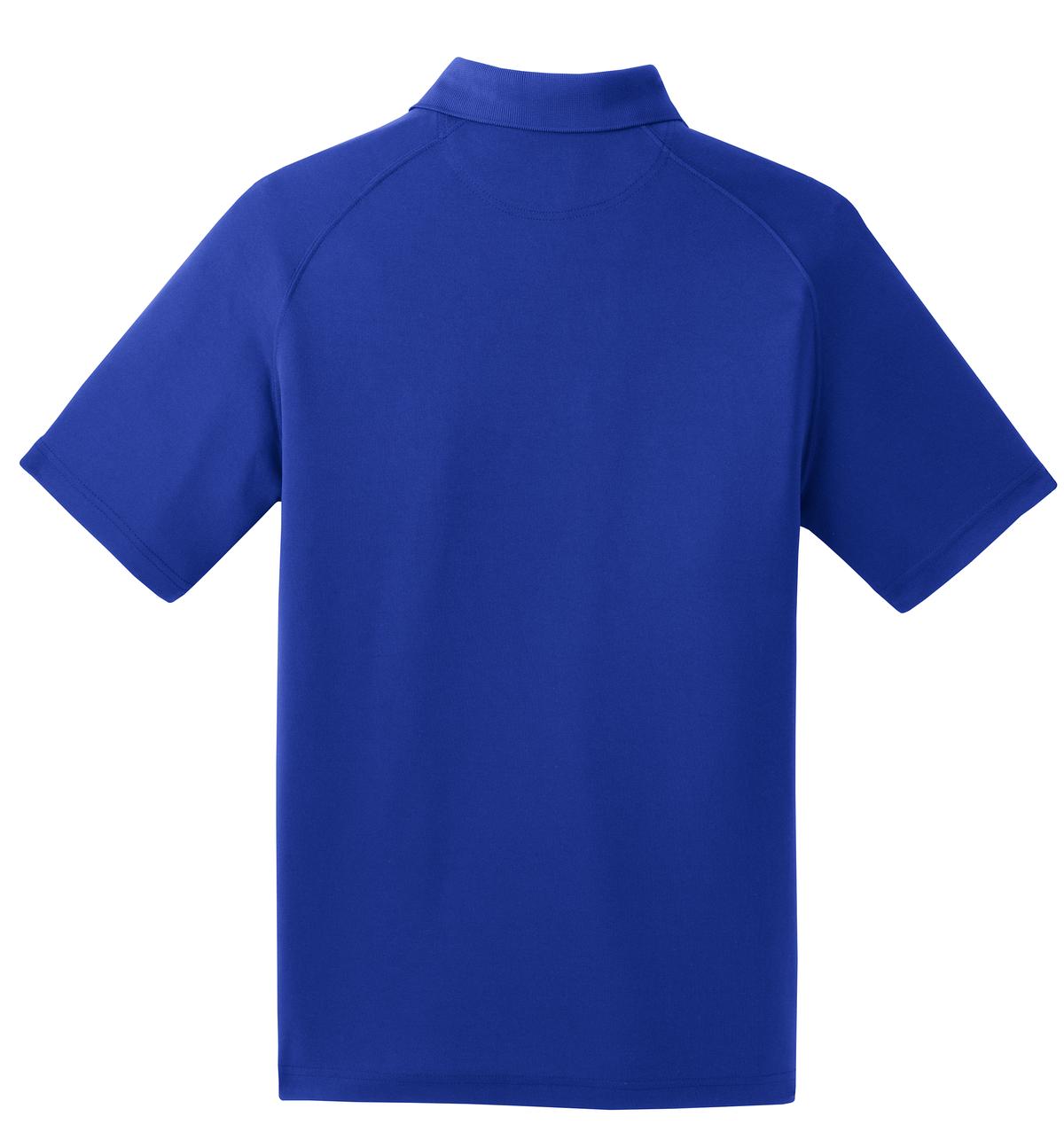 Sport-Tek Dry Zone Raglan Polo. T475 True Royal