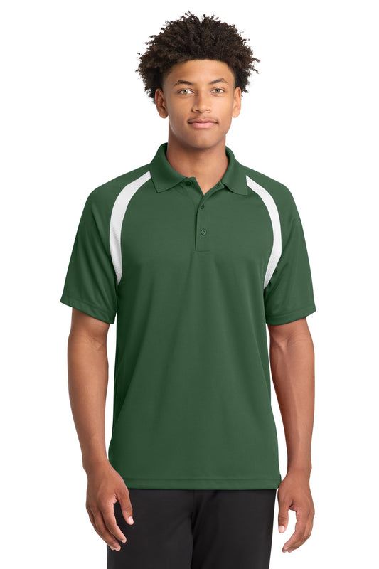 Sport-Tek Dry Zone Colorblock Raglan Polo T476