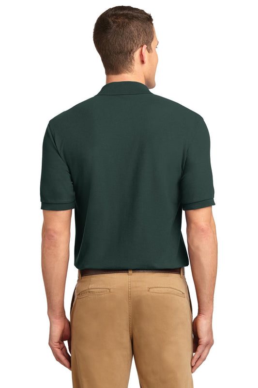 Port Authority Tall Silk Touch Polo. TLK500 Dark Green Tall