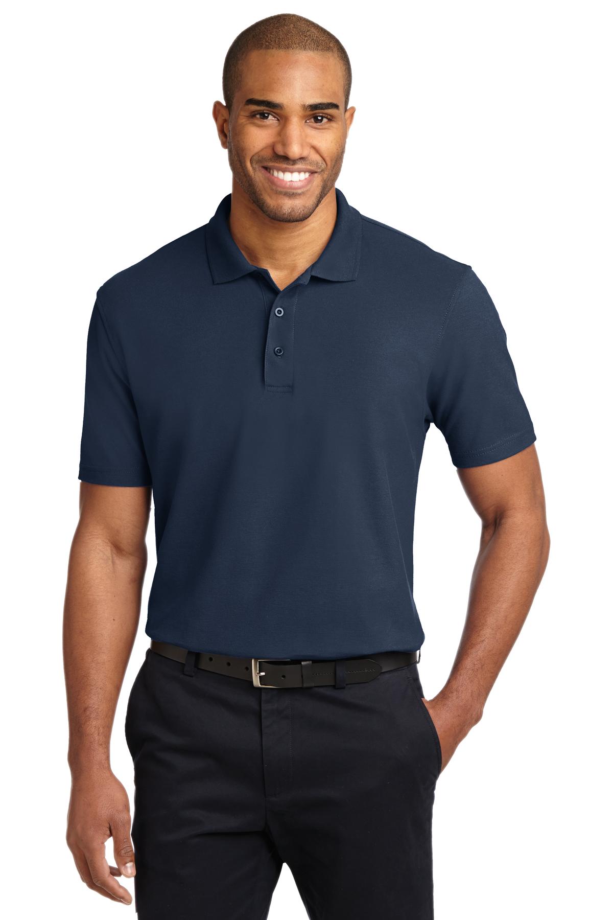 Port Authority Tall Stain-Release Polo TLK510 Navy
