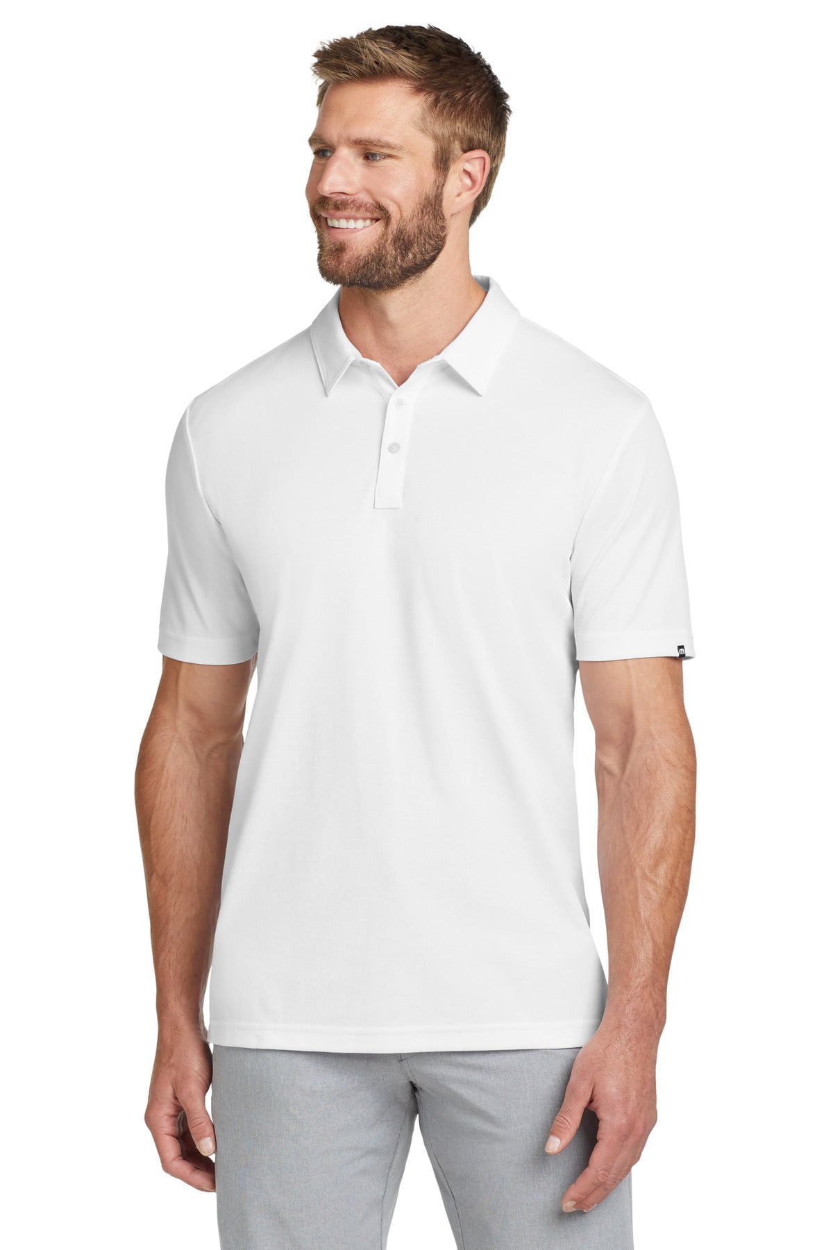 TravisMathew Oceanside Solid Polo TM1MU411 White