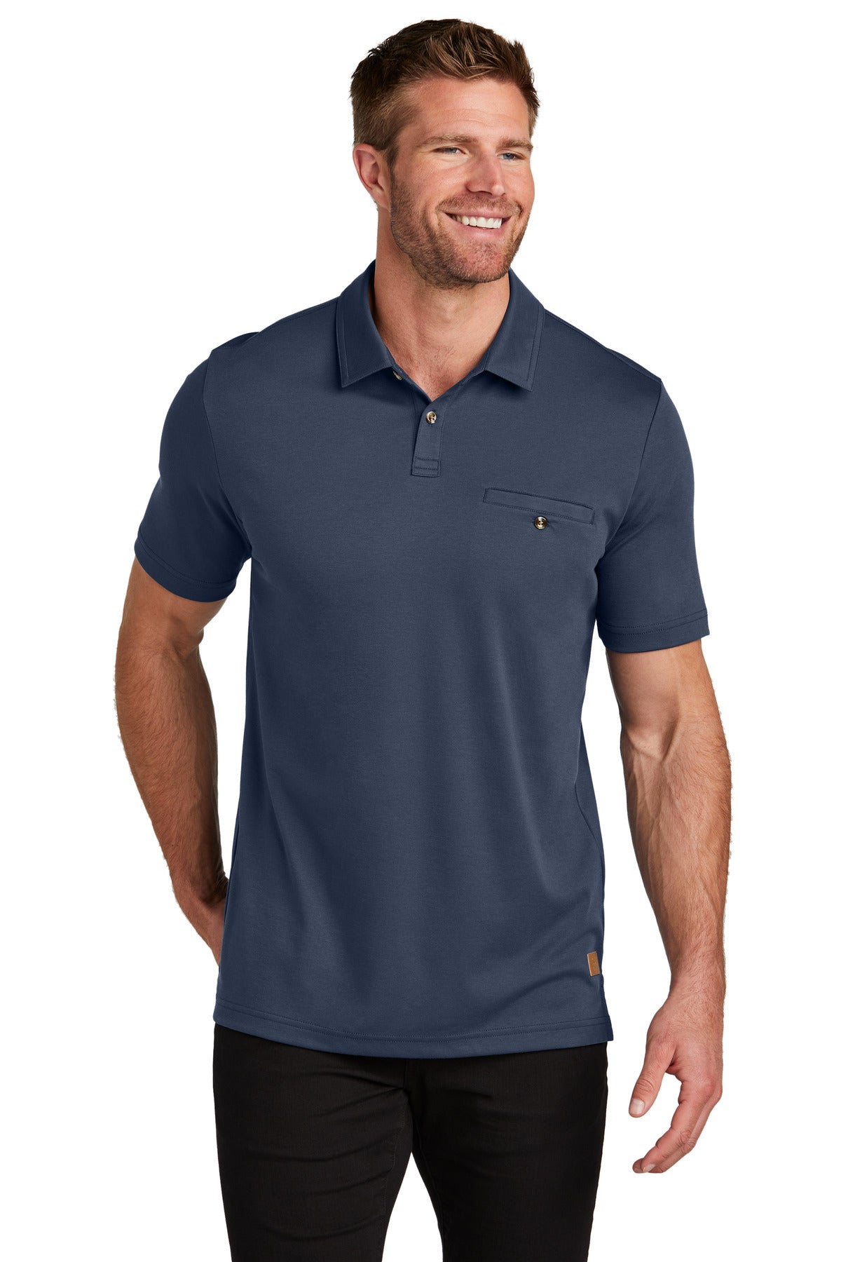 TravisMathew Sunsetters Pocket Polo TM1MZ344 Blue Nights