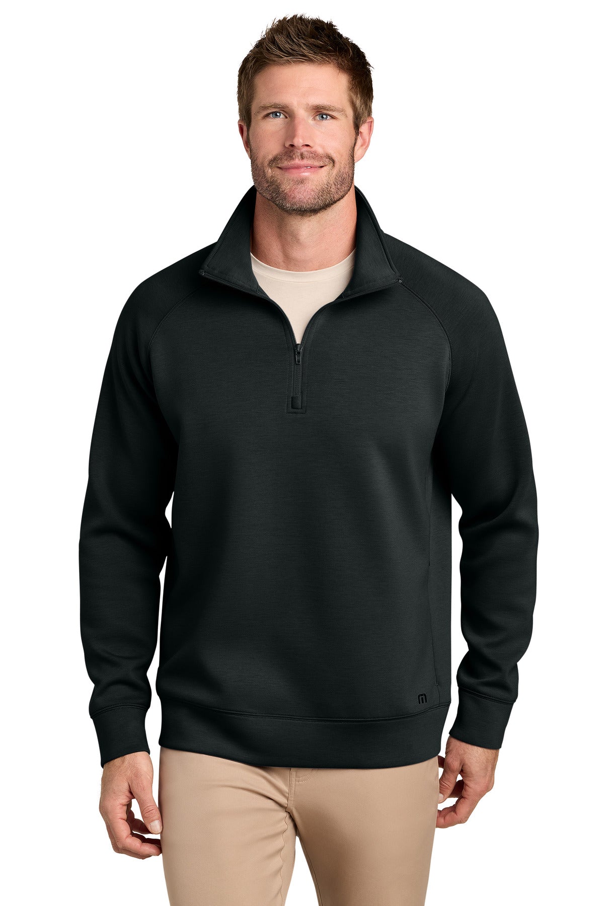 TravisMathew Momentum Shift 1/4-Zip TMA42408 Black