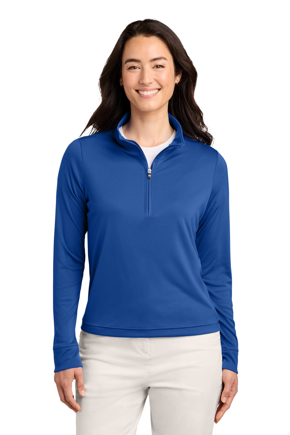 TravisMathew Women's Coto 1/2-Zip TMA42777 Royal Blue