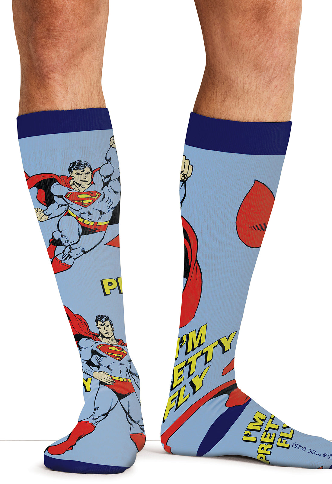 Tooniforms Legwear TMPRINTSUPPOR Men's 10-15mmHg Compression Socks Up In The Sky