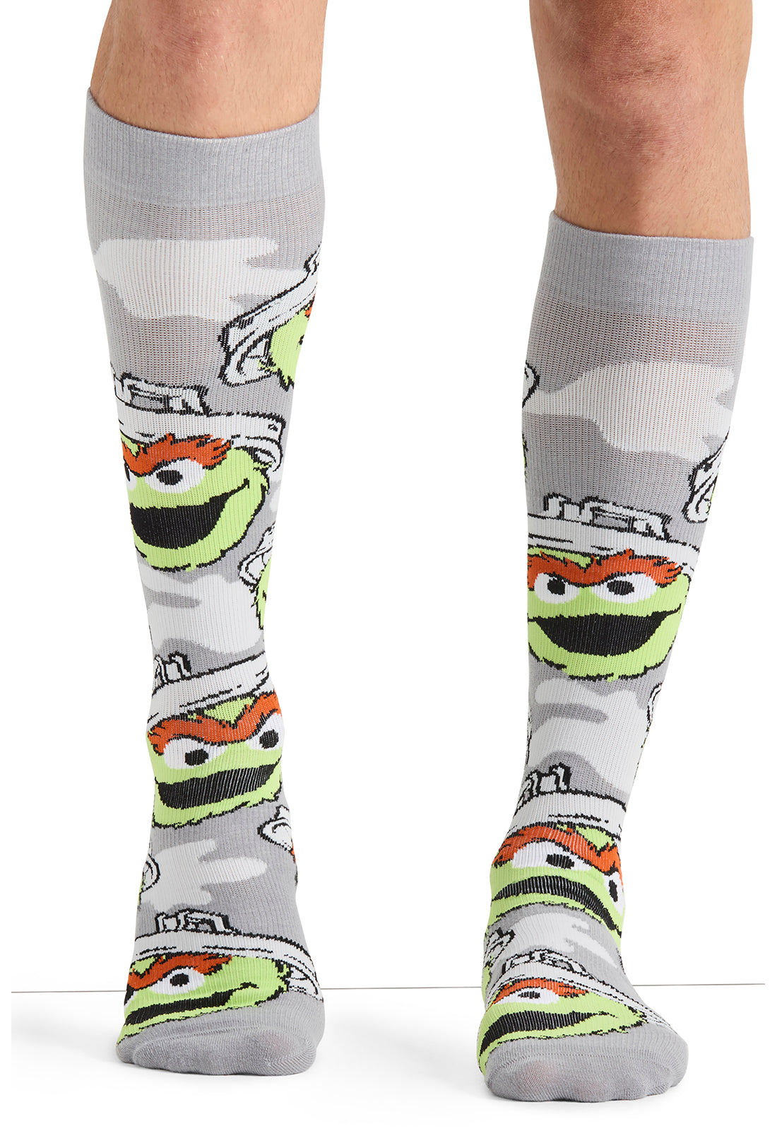 Tooniforms Legwear TMPRINTSUPPOR Men's 10-15mmHg Compression Socks Grouchy Feet