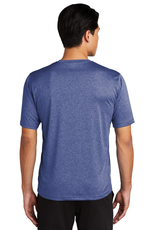 Sport-Tek Tall Heather Contender Tee. TST360 True Royal Heather Tall