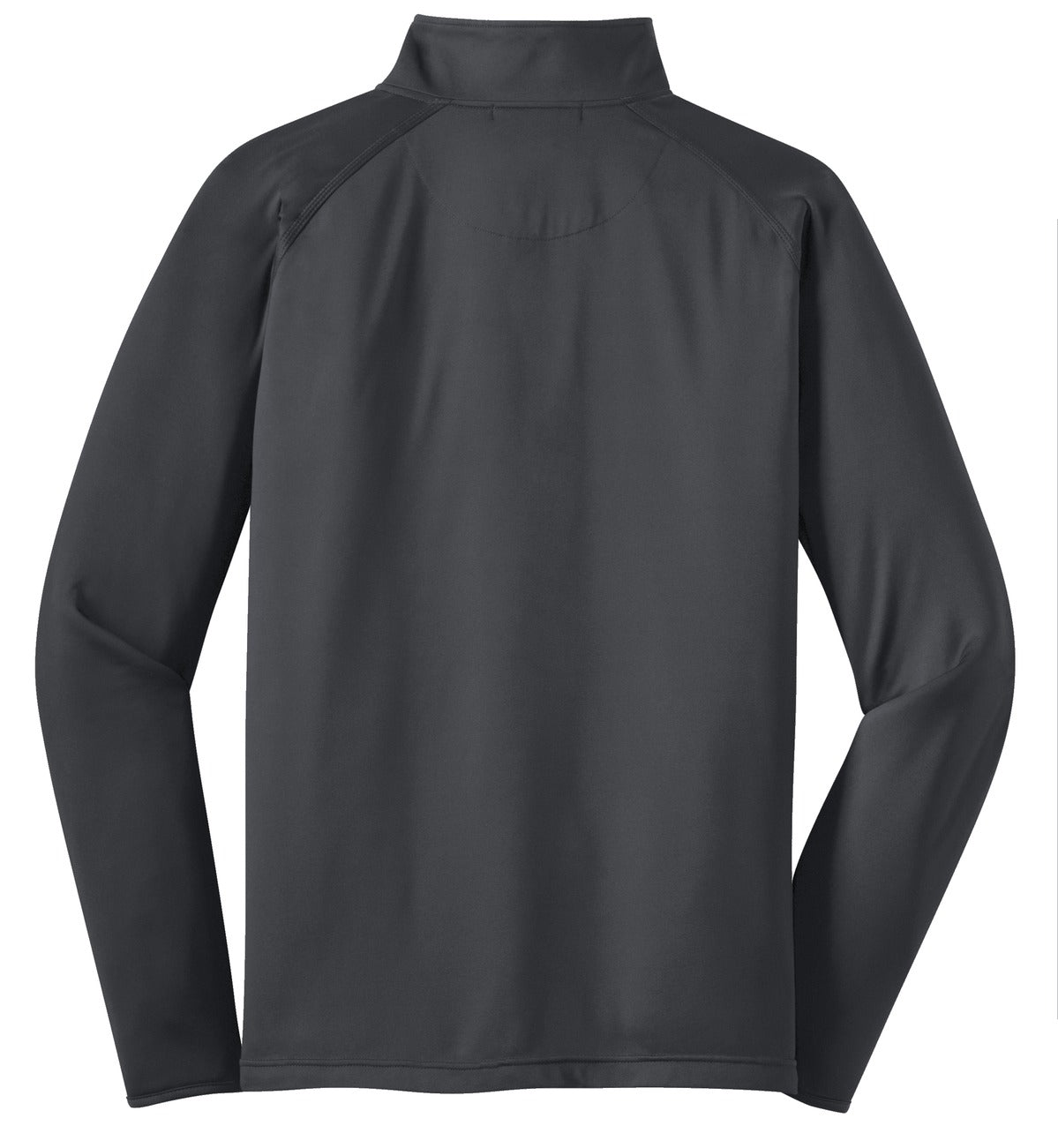 Sport-Tek Tall Sport-Wick Stretch 1/4-Zip Pullover. TST850 Charcoal Grey Tall