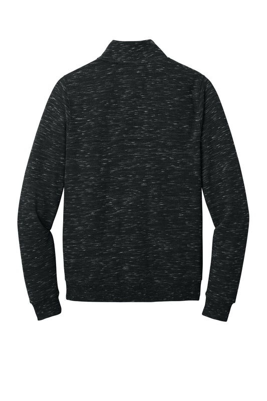 tentree Space Dye Fleece 1/4-Zip TTCM6107 Meteorite Black Space Dye