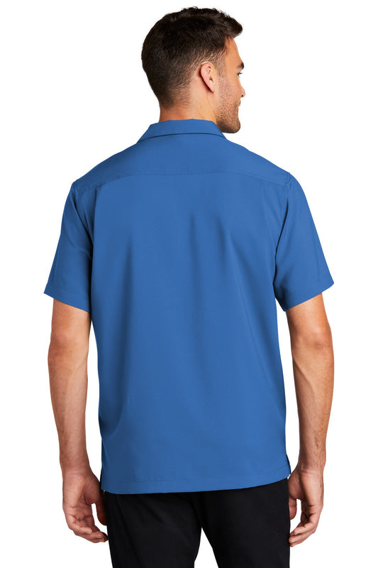 Port Authority Short Sleeve Performance Staff Shirt W400 True Blue