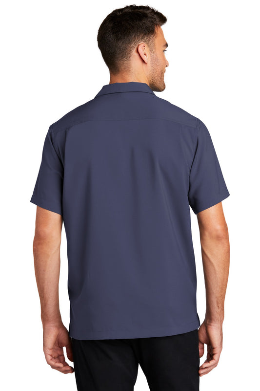 Port Authority Short Sleeve Performance Staff Shirt W400 True Navy