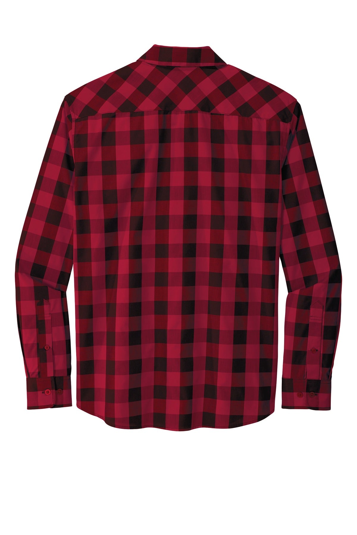 Port Authority Everyday Plaid Shirt. W670 Rich Red