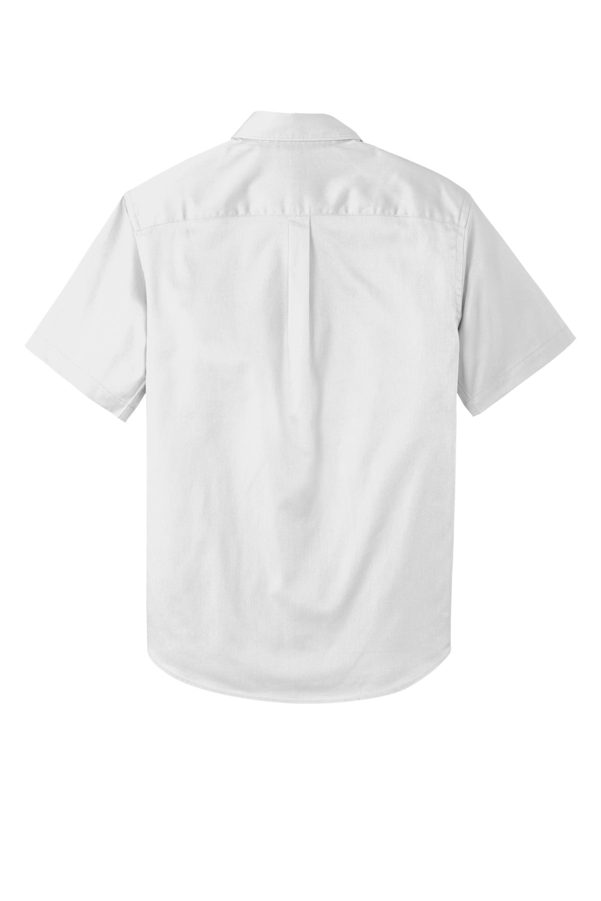 Port Authority Short Sleeve SuperPro React Twill Shirt. W809 White