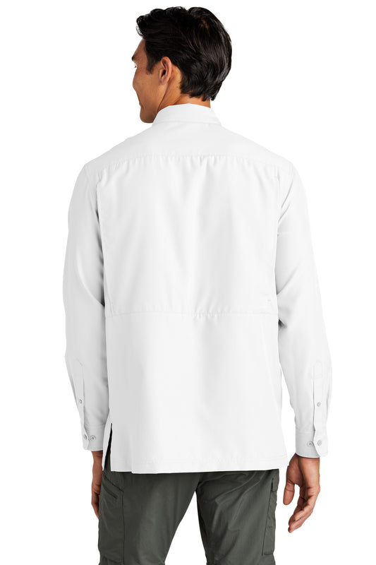 Port Authority Long Sleeve UV Daybreak Shirt W960 White