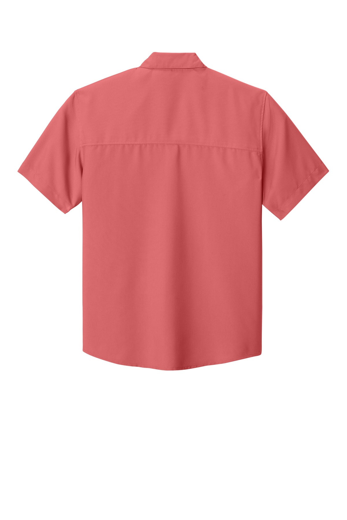 Port Authority Short Sleeve UV Dockside Shirt W963 Coral Reef