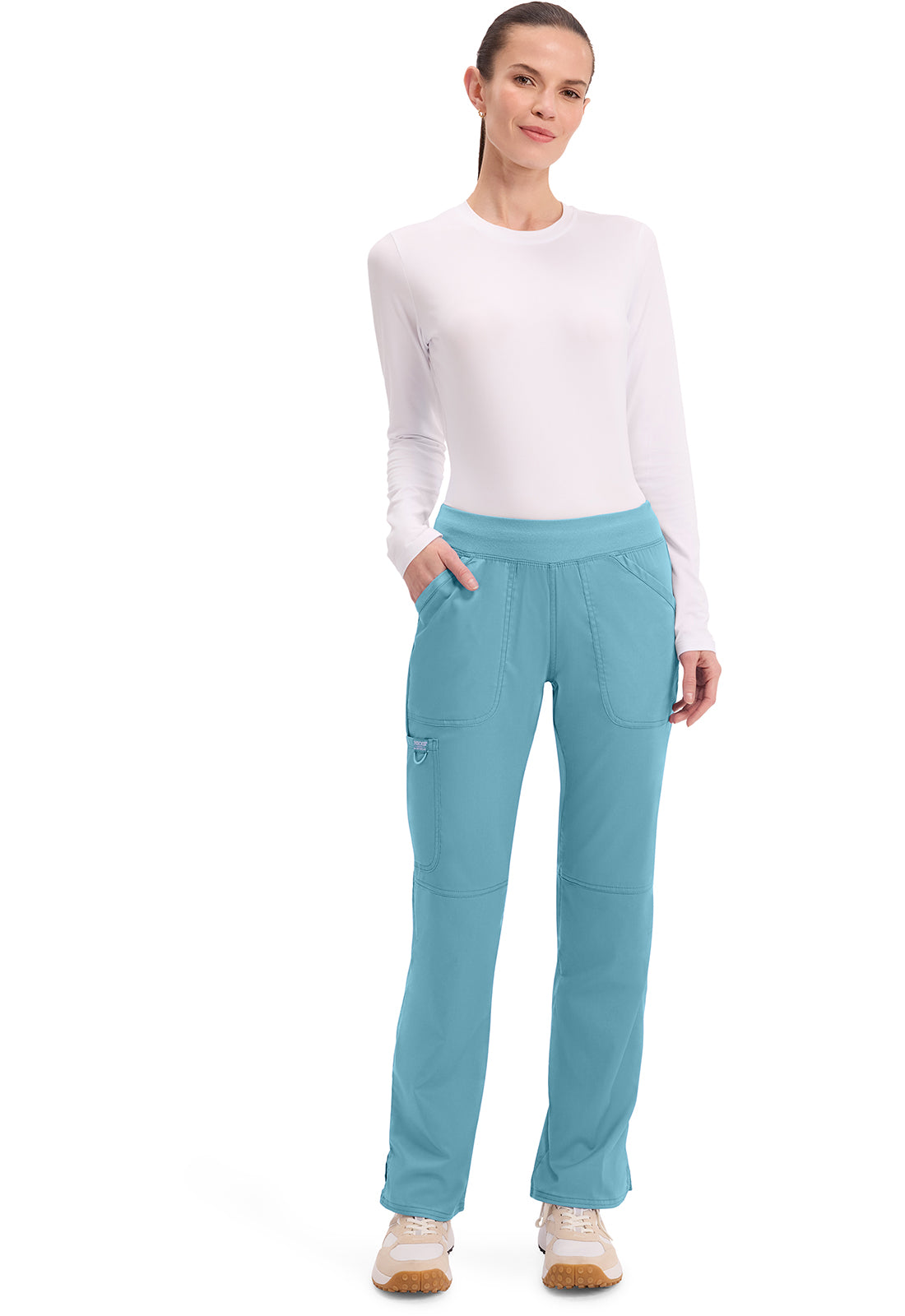 Revolution WW110 Mid Rise Straight Leg Pull-on Pants Soft Marine