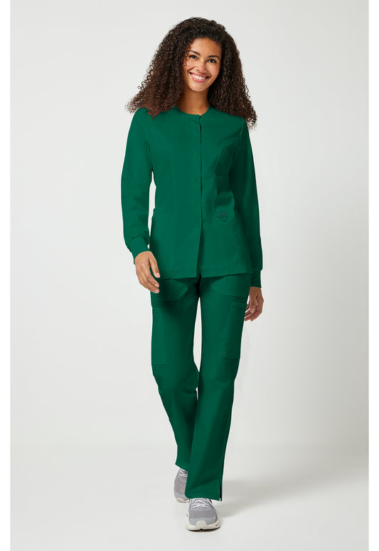 Wright State Revolution WW310 Snap Front Scrub Jacket