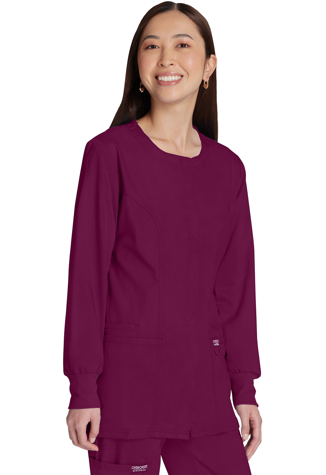 Workwear Revolution WW310 Women's Snap Front Jacket image 5