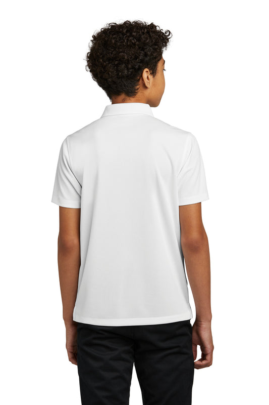 Port Authority Youth Dry Zone UV Micro-Mesh Polo Y110 White