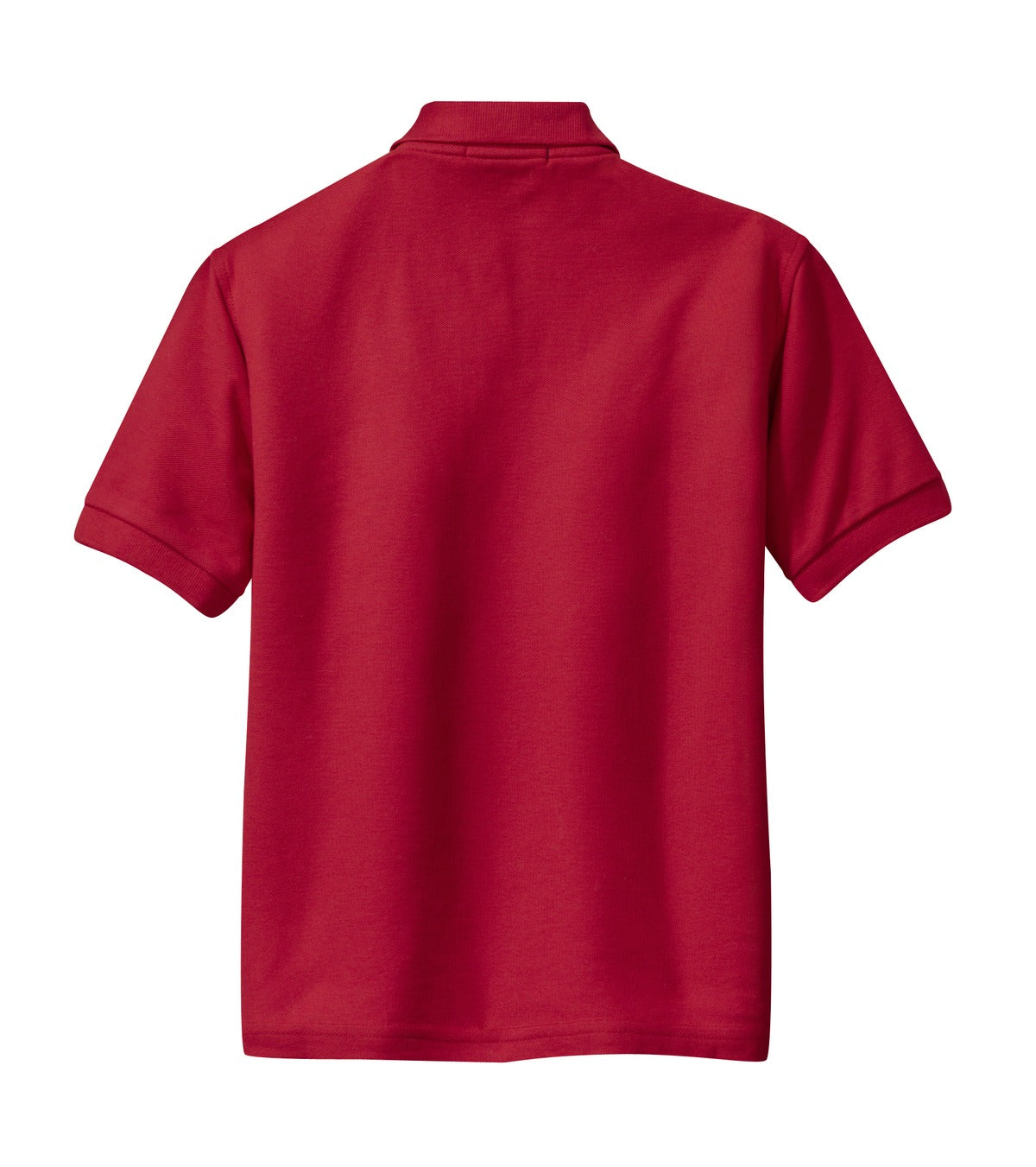 Port Authority Youth Silk Touch Polo. Y500 Red