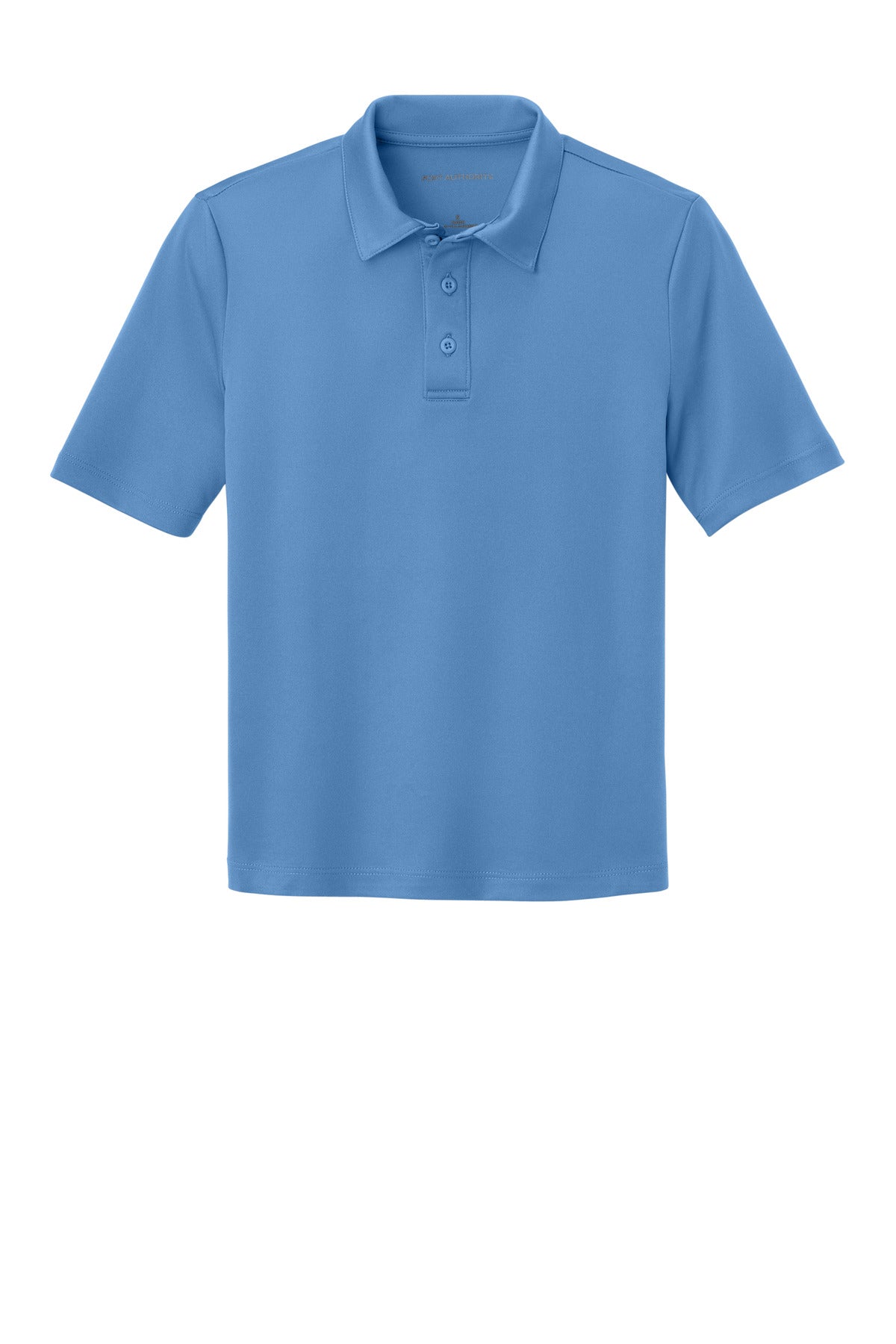 Port Authority Youth Silk Touch Performance Polo. Y540 Carolina Blue