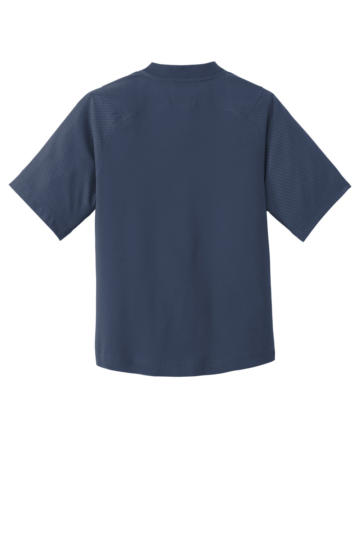 New Era Youth Cage Short Sleeve 1/4-Zip Jacket. YNEA600 True Navy