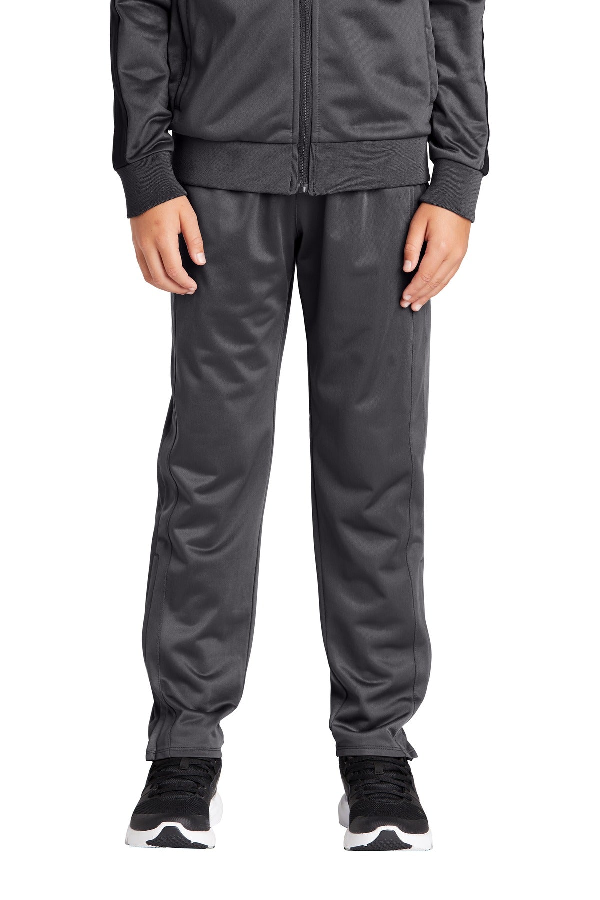 Sport-Tek Youth Tricot Track Jogger YPST95 Graphite