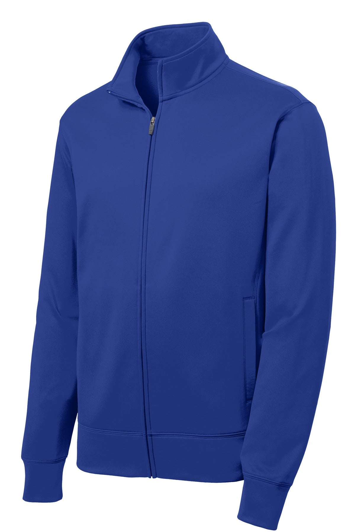 Sport-Tek Youth Sport-Wick Fleece Full-Zip Jacket. YST241 True Royal