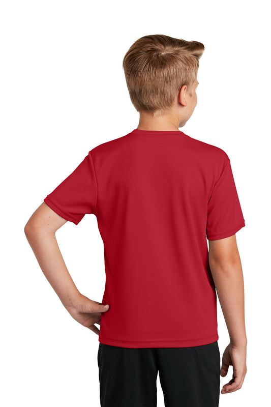 Sport-Tek Youth PosiCharge RacerMesh Tee. YST340 True Red